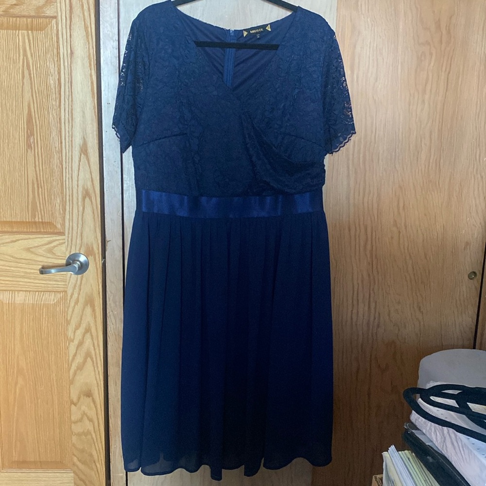 Miusol Navy Blue Dress, size 2XL